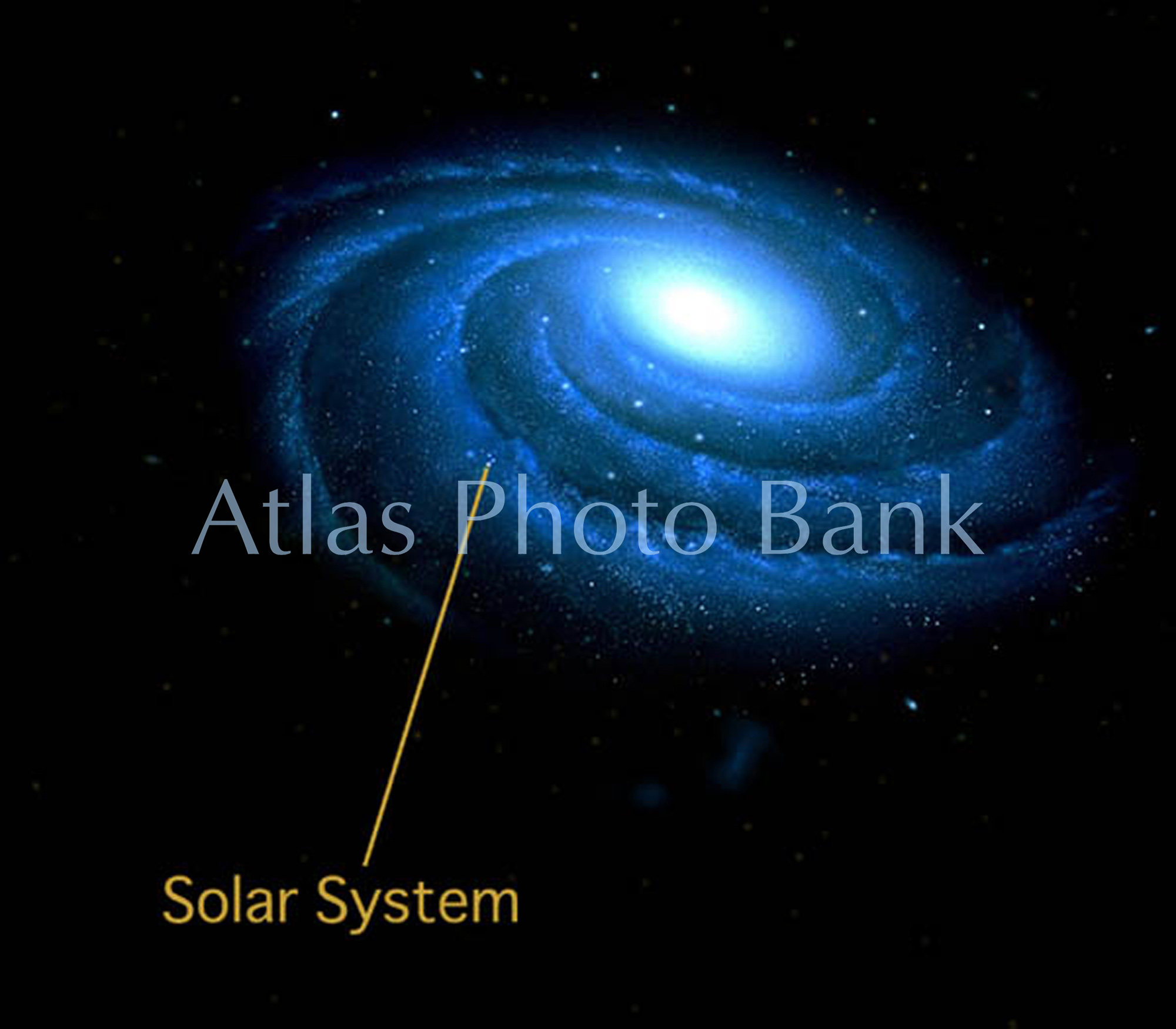 MW-013-銀河系における太陽系の位置